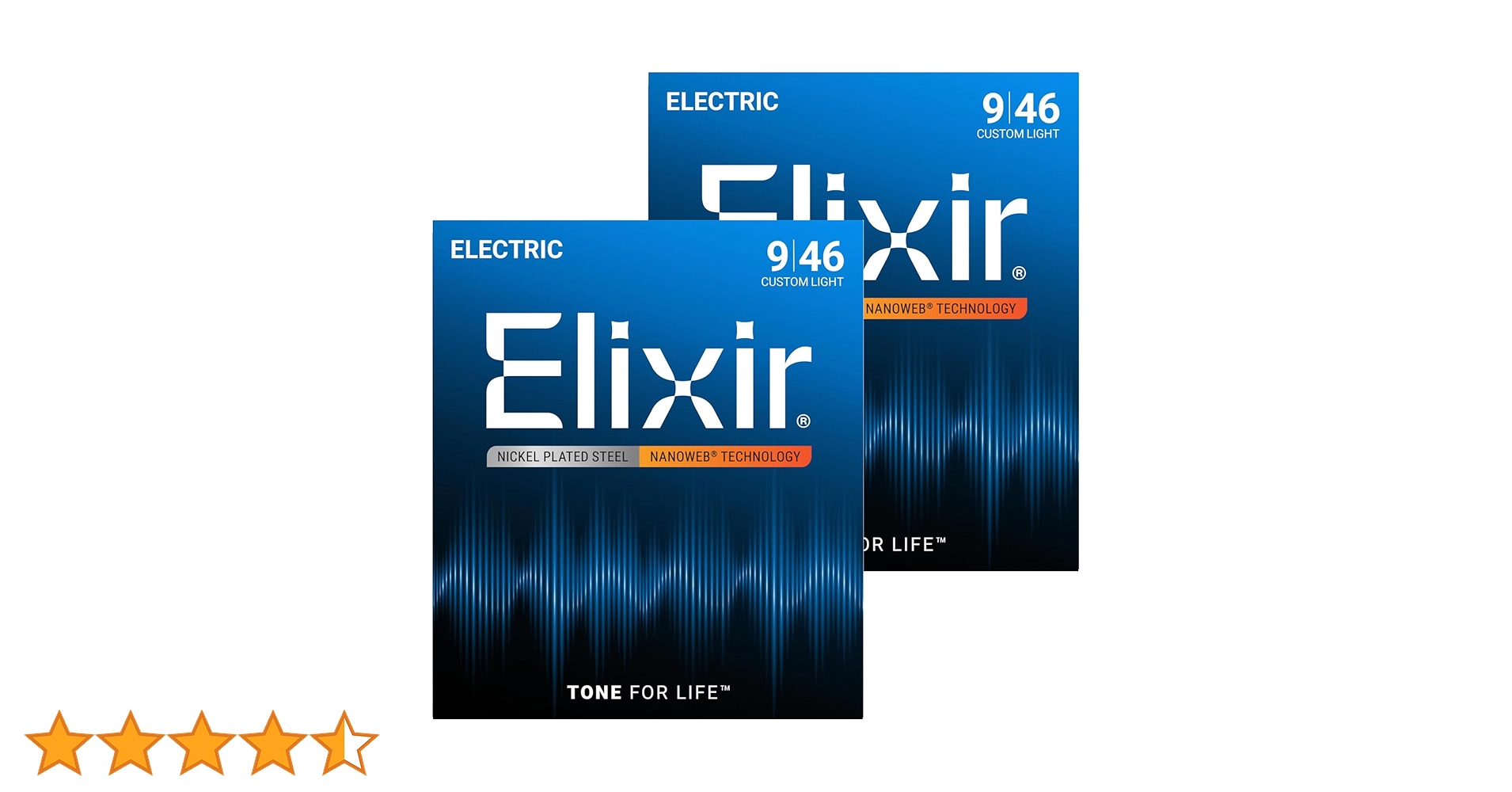 Amazon.co.jp: ELIXIR(エリクサー) Elixirエレキギター弦 NANOWEB